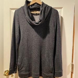 Lou & Grey Cowl Neck Sweatshirt, Small